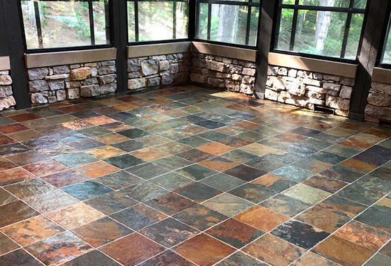 Stone Sealing After