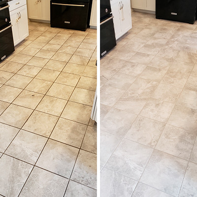 Kitchen Floor Restoration Process