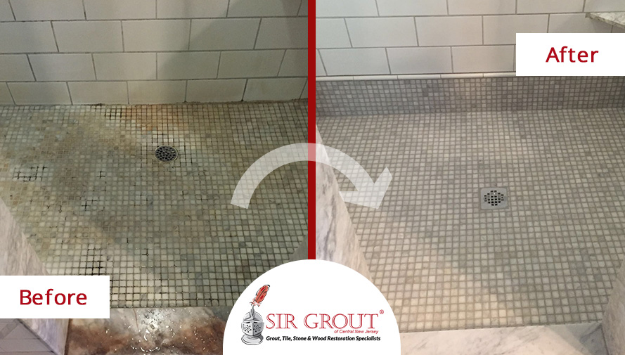 How to Clean Bathroom Grout