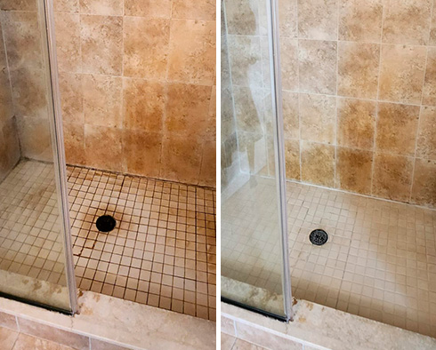 Shower Restored by Our Tile and Grout Cleaners in Middletown, NJ