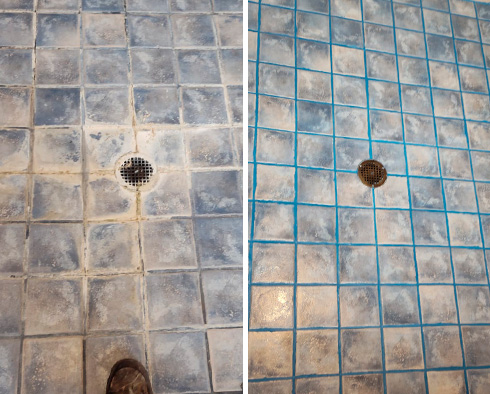 Shower Restored by Our Tile and Grout Cleaners in Red Bank, NJ