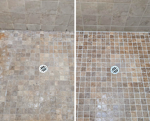 Shower Restored by Our Tile and Grout Cleaners in Marlboro, NJ