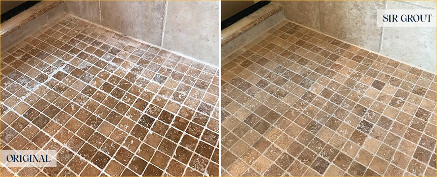 Shower Restored by Our Skilled Tile and Grout Cleaners in Toms River, NJ 