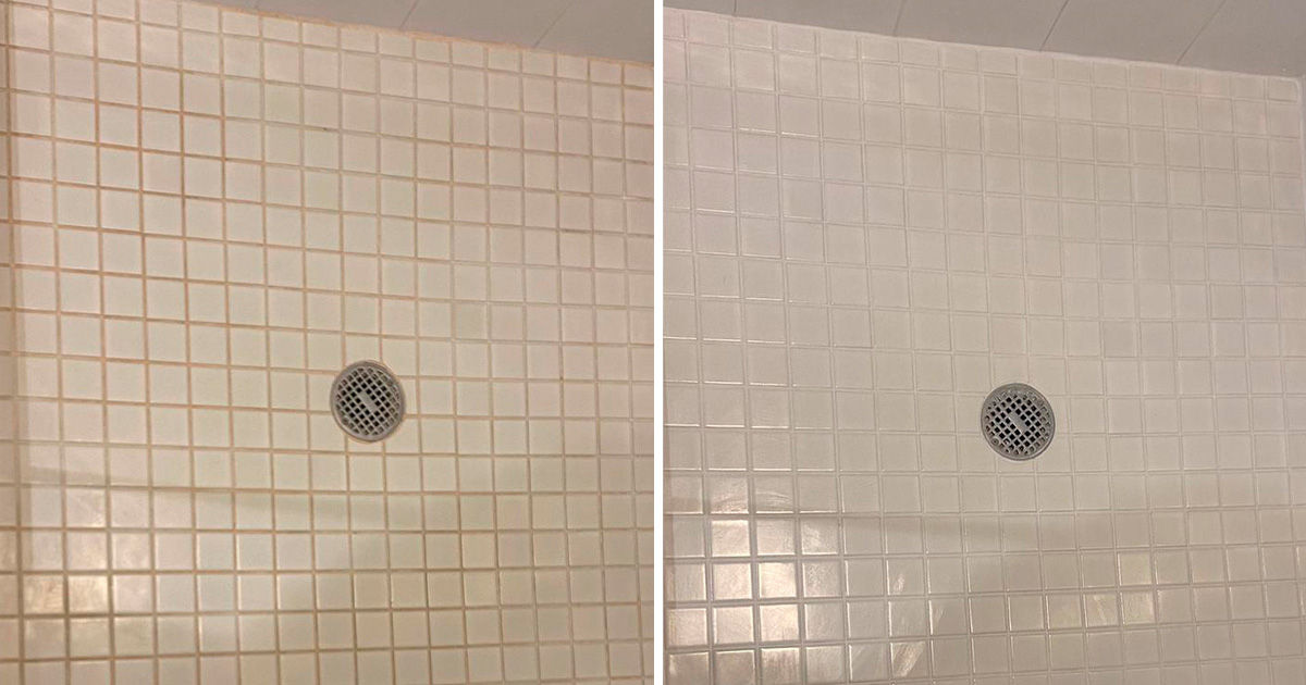 Our Grout Cleaning Services in Colts Neck Restored the Condition of