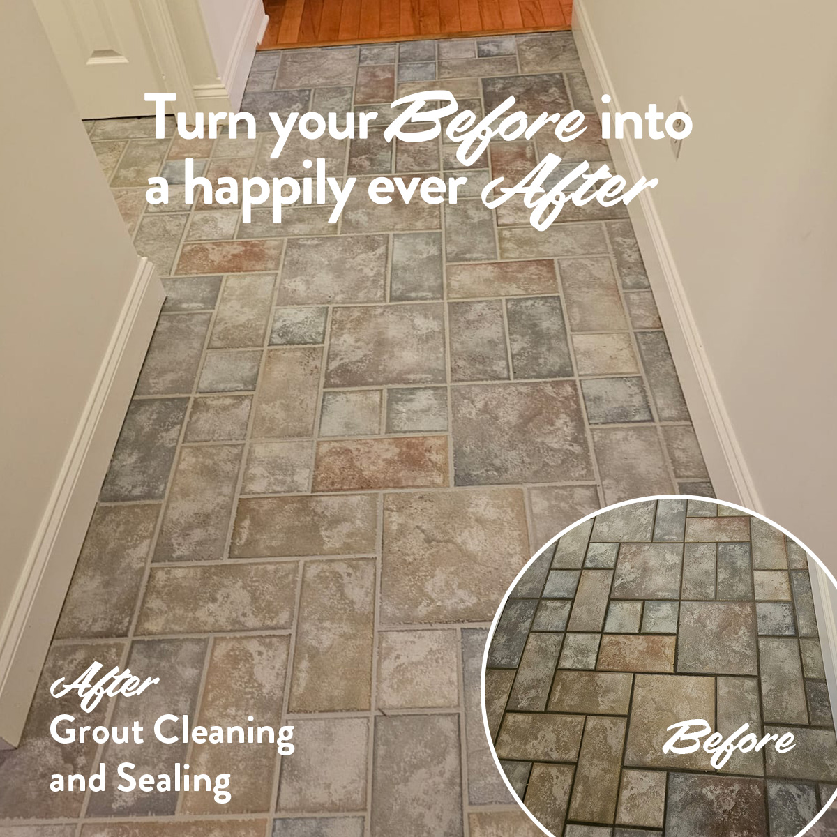 Grout Cleaning and Sealing