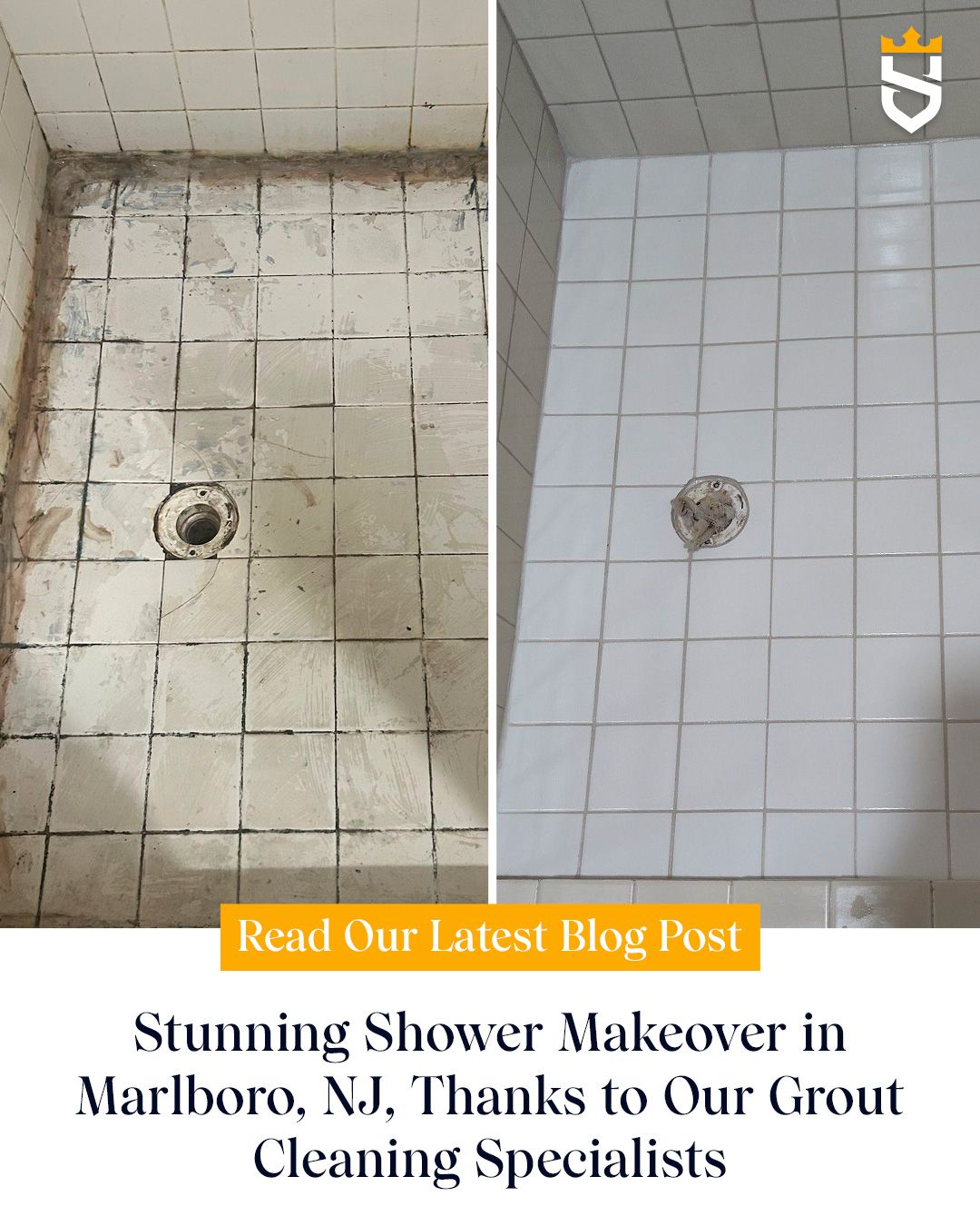 Stunning Shower Makeover in Marlboro, NJ, Thanks to Our Grout Cleaning Specialists
