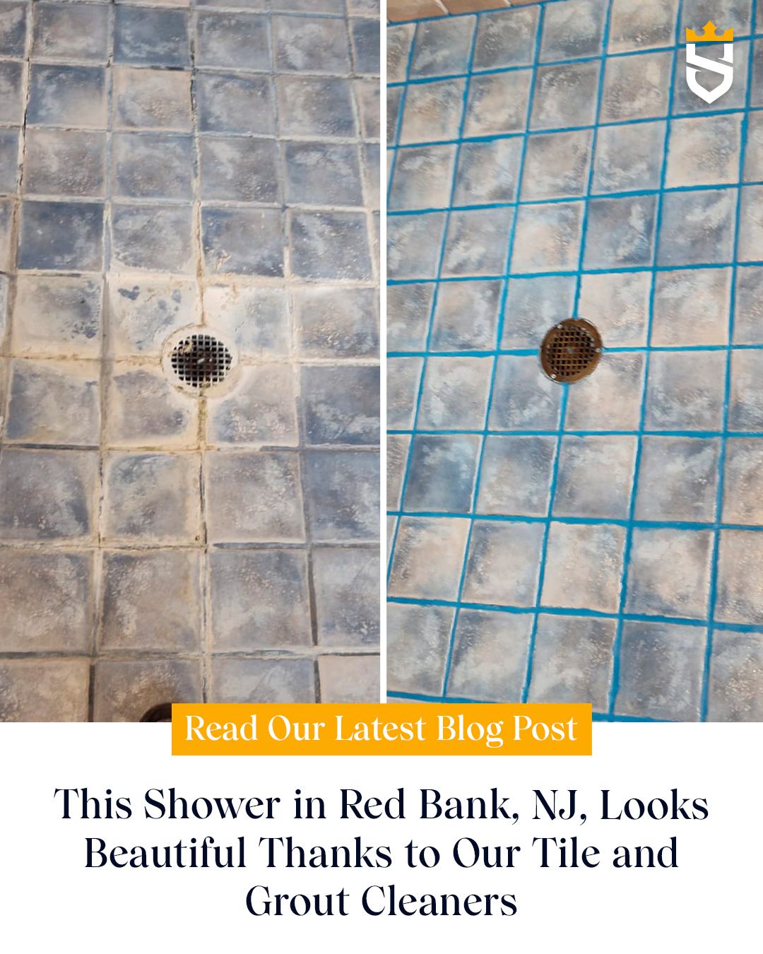This Shower in Red Bank, NJ, Looks Beautiful Thanks to Our Tile and Grout Cleaners